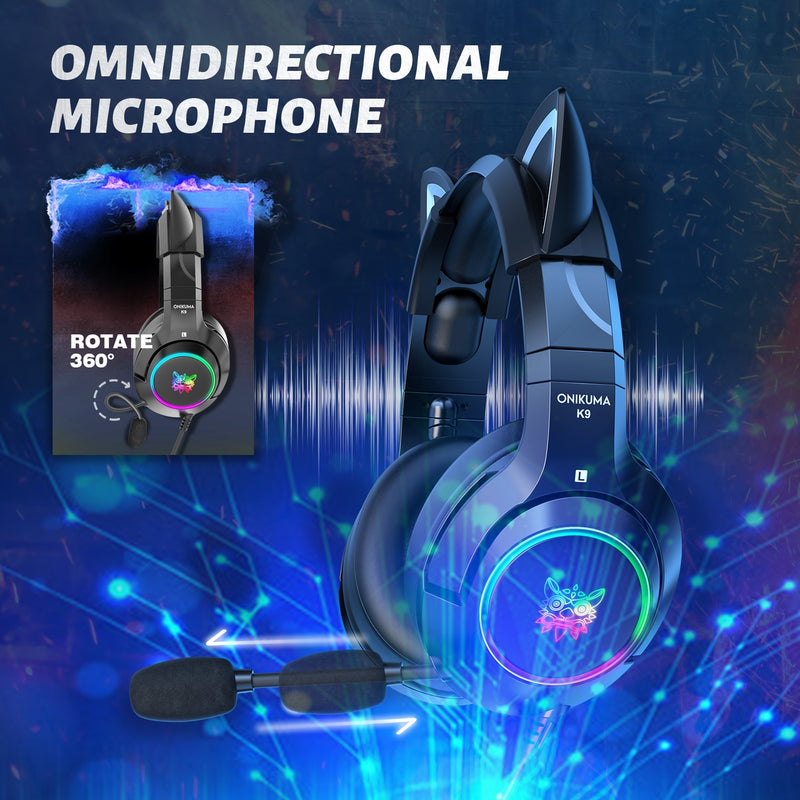 Cute headset with discount microphone