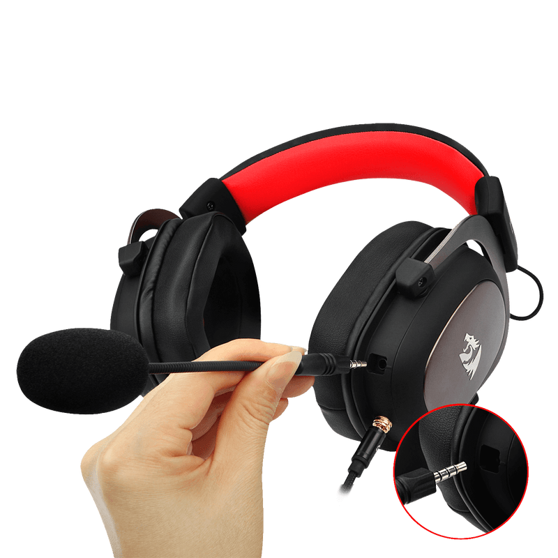 Redragon H510 Zeus Wired Gaming Headset 7.1 Surround Sound Multi Platforms Headphone Works PC Phone PS5/4/3 Xbox One/Series X NS