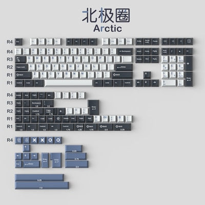1 Set Cherry Profile Key Caps Only compatible with MX switches