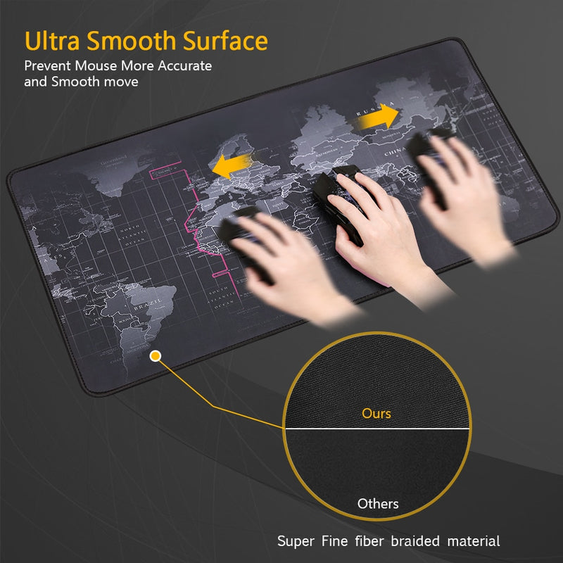 Gaming Mouse Pad Large Mouse Pad Gamer Big Mouse Mat For PC Computer Mousepad XXL Carpet Surface Mause Pad Keyboard Desk Mat