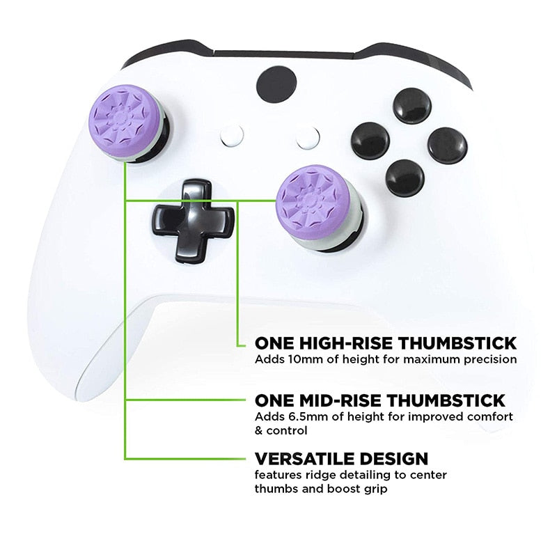 2Pcs Thumbstick Cover for Xbox One Controller Heightened Thumb Grip Stick Joystick Extender Caps for xbox one accessories