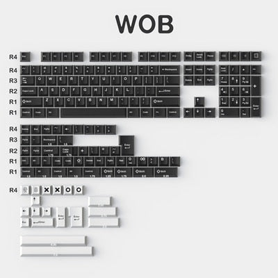 1 Set Cherry Profile Key Caps Only compatible with MX switches