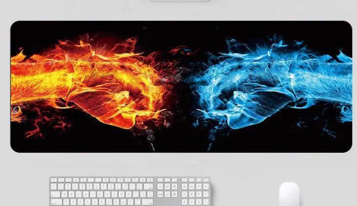 80x30cm XL Lockedge Large Gaming Mouse Pad Computer Gamer Keyboard Mouse Mat Hyper Beast Desk Mousepad for PC Desk Pad