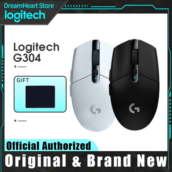 Original Logitech G304 / G305 Wireless Gaming Mouse PC Gamer 12000DPI Hero Sensor RGB Usb For Laptop Computer Mechanical Button