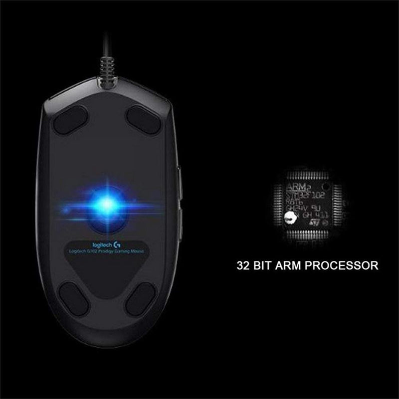 G102 Gaming Wired Mouse 8000dpi 6 Button Computer Office USB Gaming Mice For PC Notebook Laptops Non Slip Wired Gamer Mouse