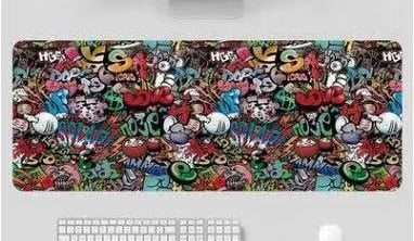 80x30cm XL Lockedge Large Gaming Mouse Pad Computer Gamer Keyboard Mouse Mat Hyper Beast Desk Mousepad for PC Desk Pad