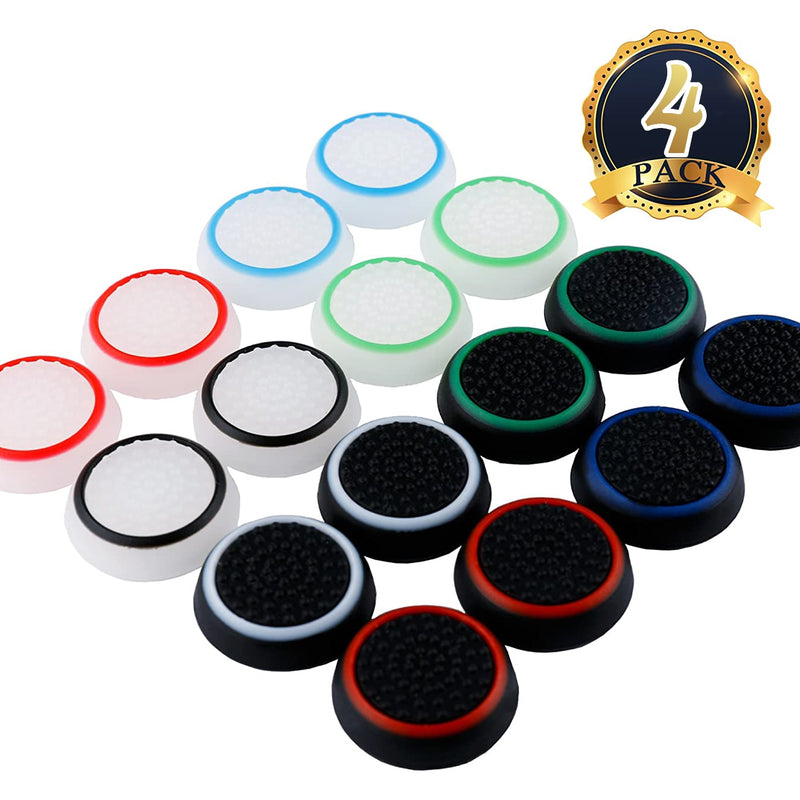 Game Accessory Protect Cover Silicone Thumb Stick Grip Caps